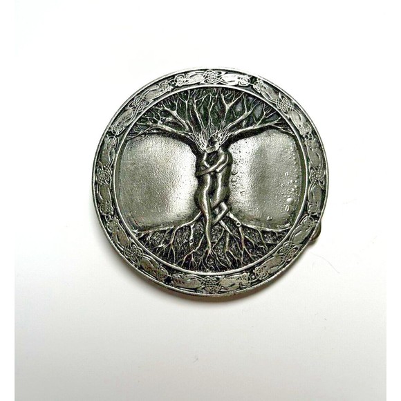 Bergamot Buckle - Tree Of Life Belt Buckle - D-262 Made In The USA 2006 - Picture 6 of 9
